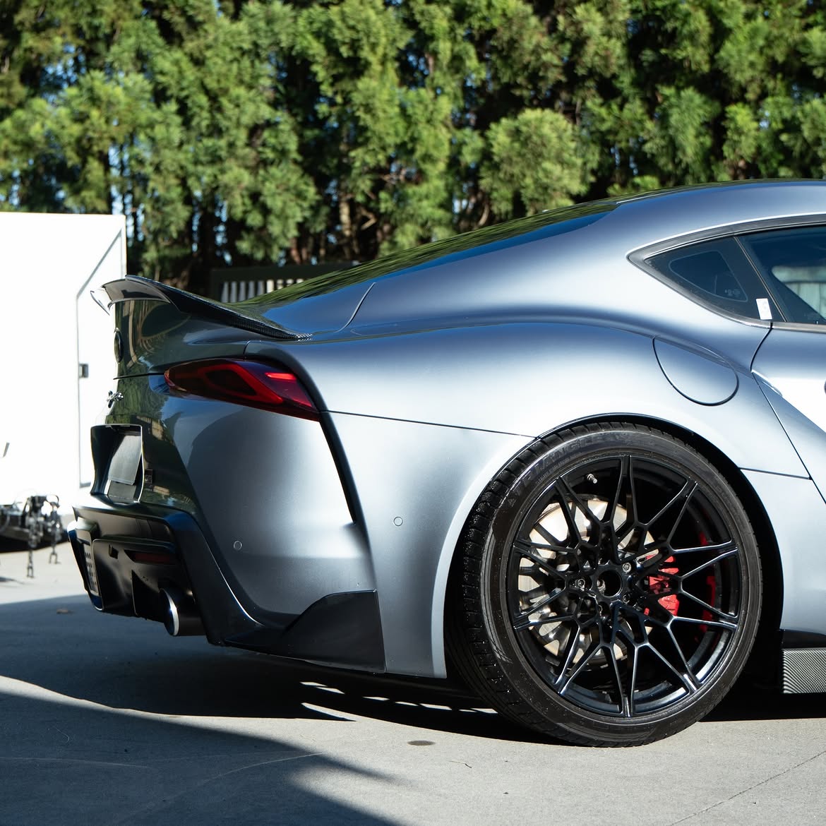 Toyota MK5 Supra — rear quarter and wing
