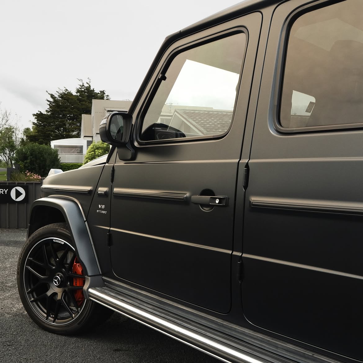 Mercedes G63 AMG — side profile detail