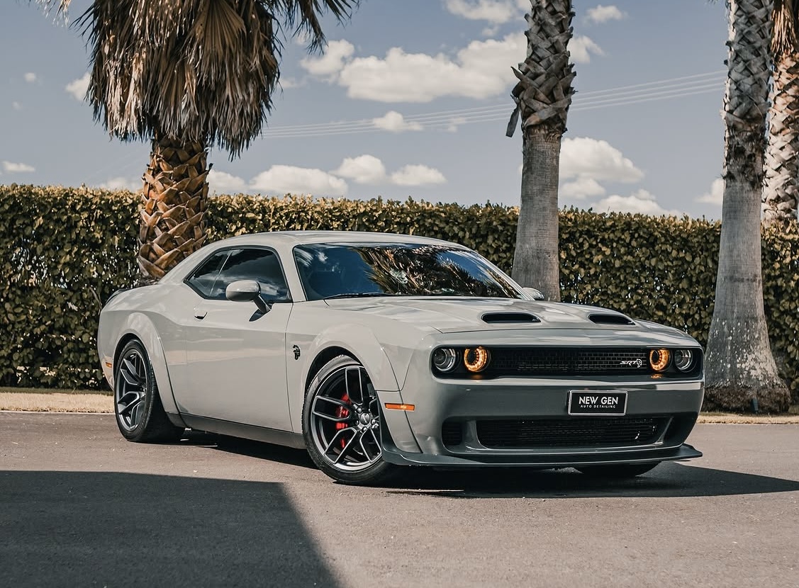 Dodge Challenger Hellcat detailed by New Gen Auto Detailing